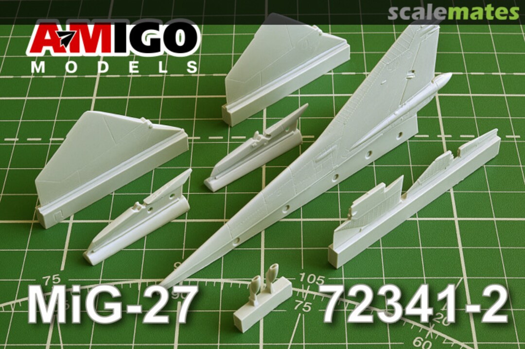 Boxart Mig-27 Keel and stabilizer 72341-2 Amigo Models