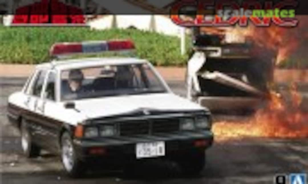 1:24 430 Cedric Sedan Police Car (Aoshima 069479)