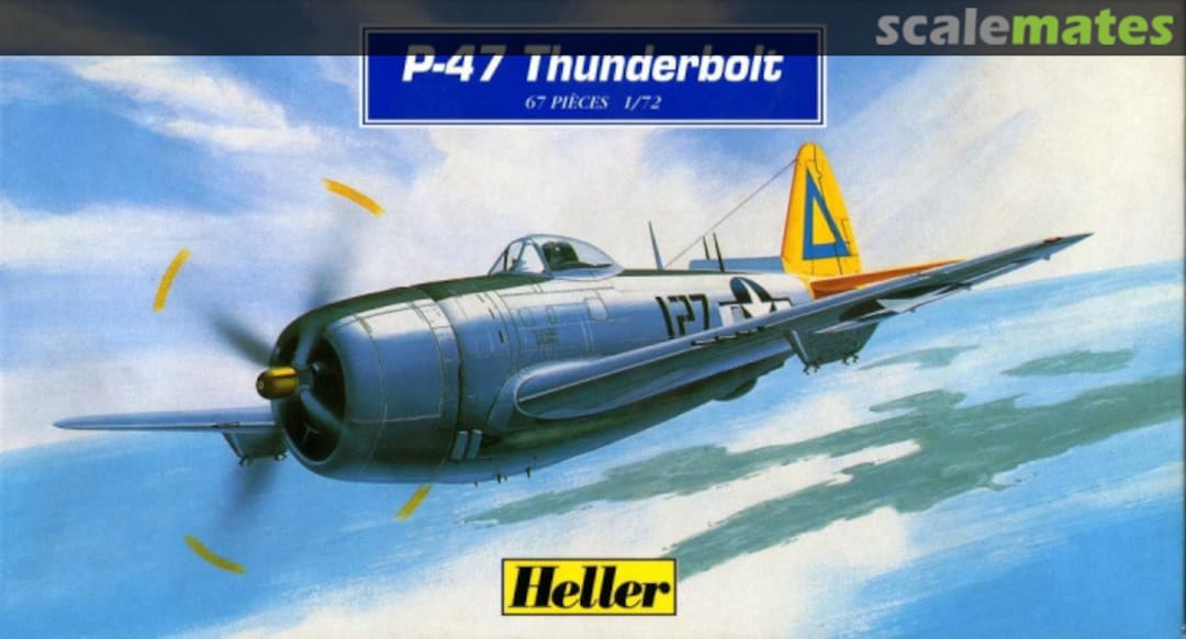 Boxart P-47N Thunderbolt 80267 Heller