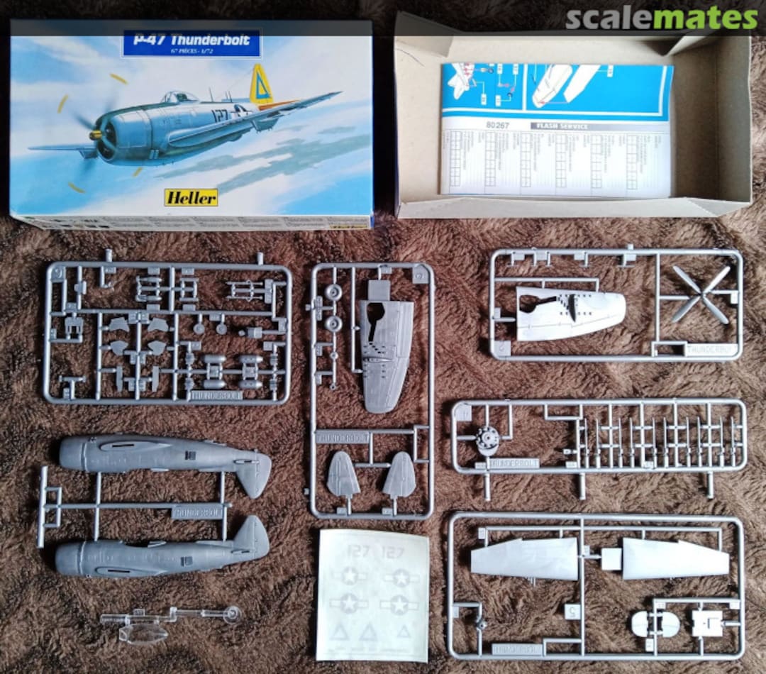 Contents P-47N Thunderbolt 80267 Heller