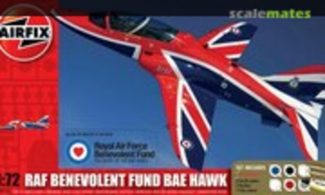 1:72 RAF Benevolent Fund BAe Hawk (Airfix A50155)