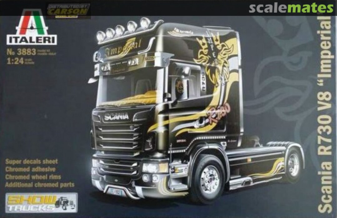 Boxart Scania R730 V8 "Imperial" 3883 Italeri