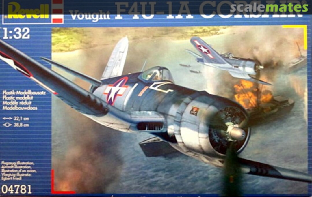 Boxart Vought F4U-1A Corsair 04781 Revell