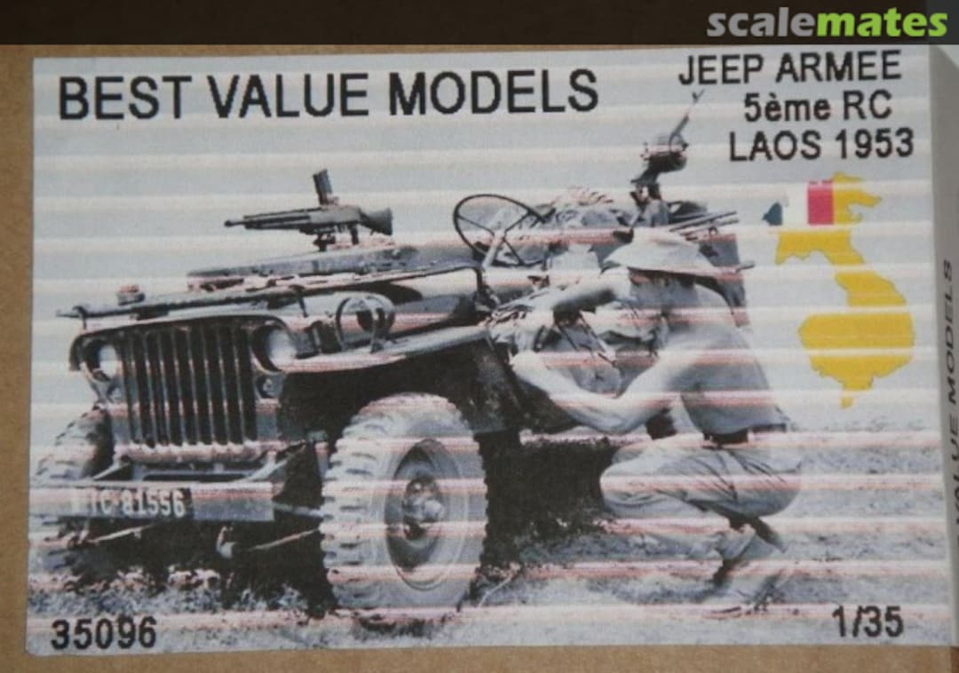 Boxart French ARMEE 5ème RC LAOS 1953 35096 Best Value Models