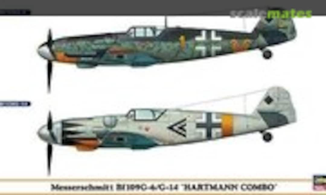 1:72 Messerschmitt Bf109G-6/G-14 'Hartmann Combo' (Hasegawa 01901)