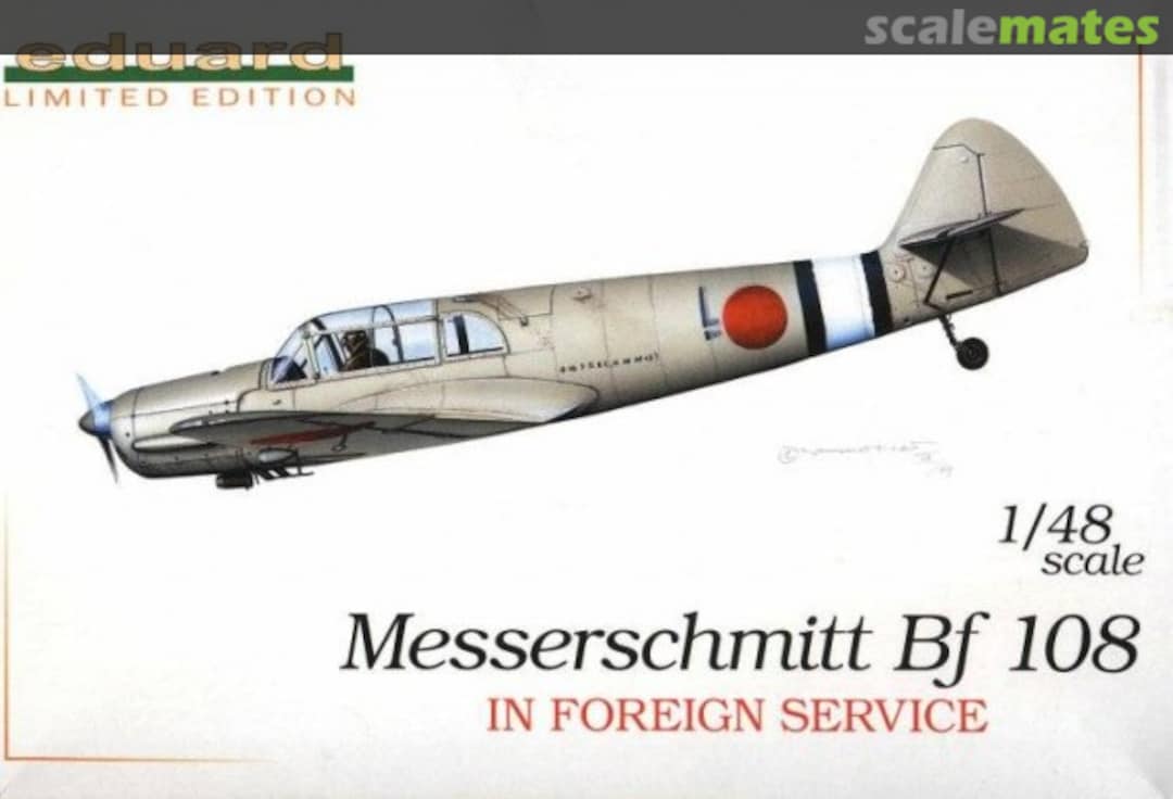 Boxart Messerschmitt Bf 108 in Foreign Service 1101 Eduard