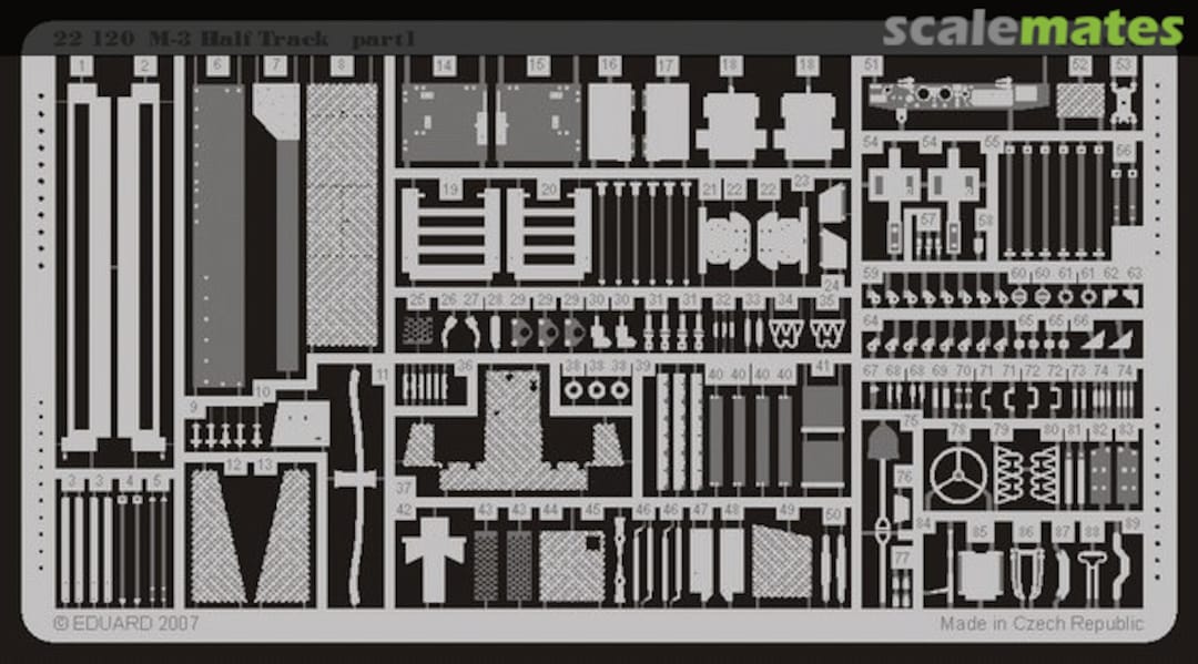 Boxart M-3 Half Track 22120 Eduard