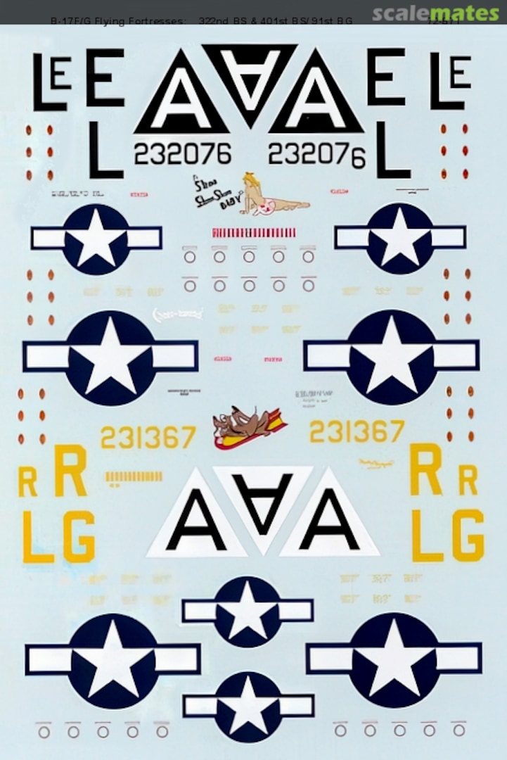 Boxart B-17F/G Flying Fortresses 72-0871 Microscale