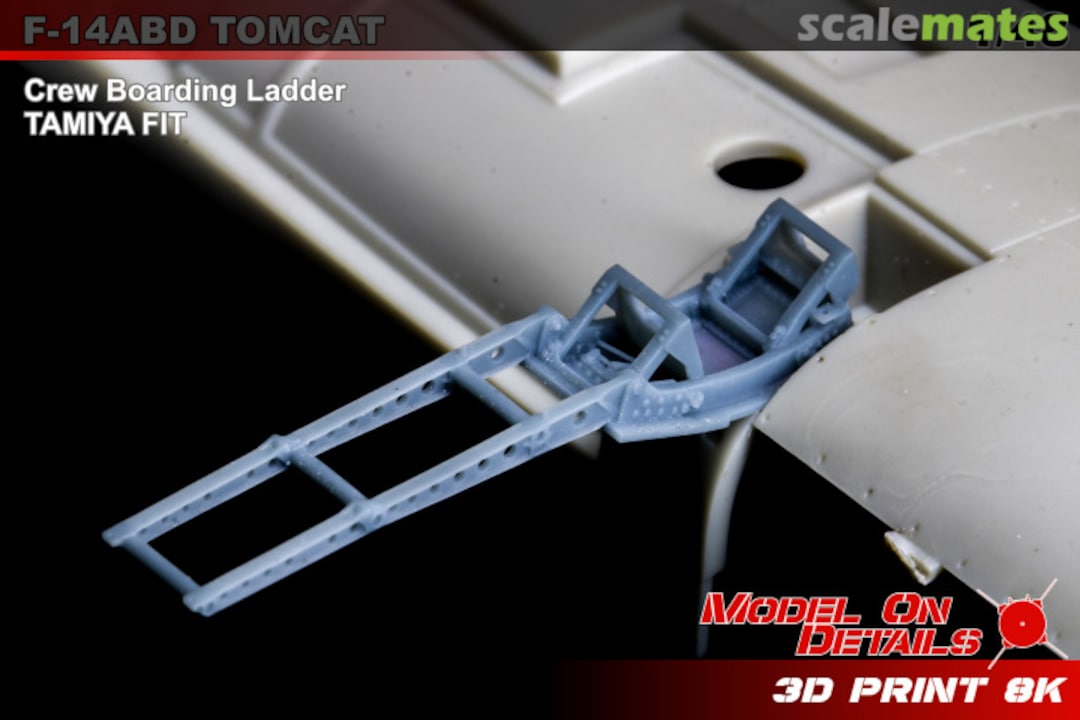 Boxart F-14ABD Crew Boarding Ladder 48001-f14_tam Model On Details