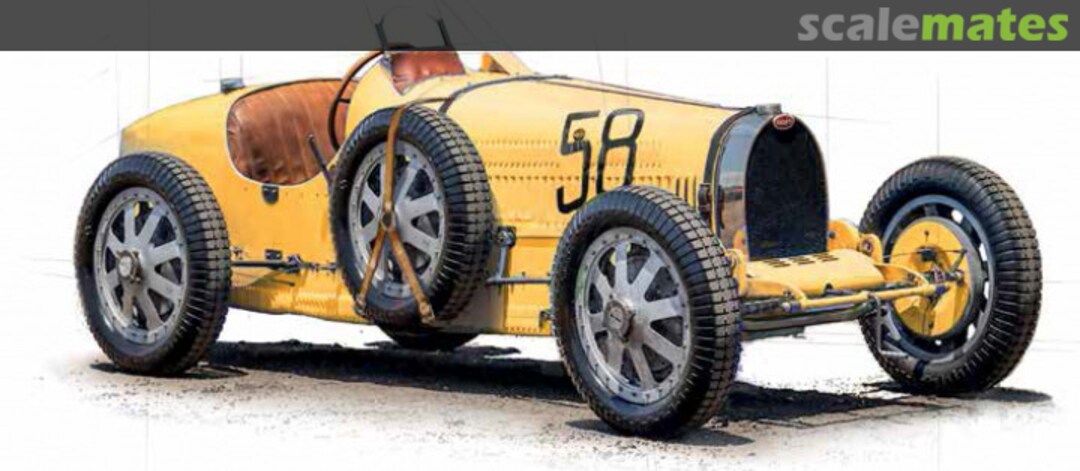 Boxart Bugatti Type 35B - Targa Florio ‘29/Monaco GP ‘30 4716 Italeri