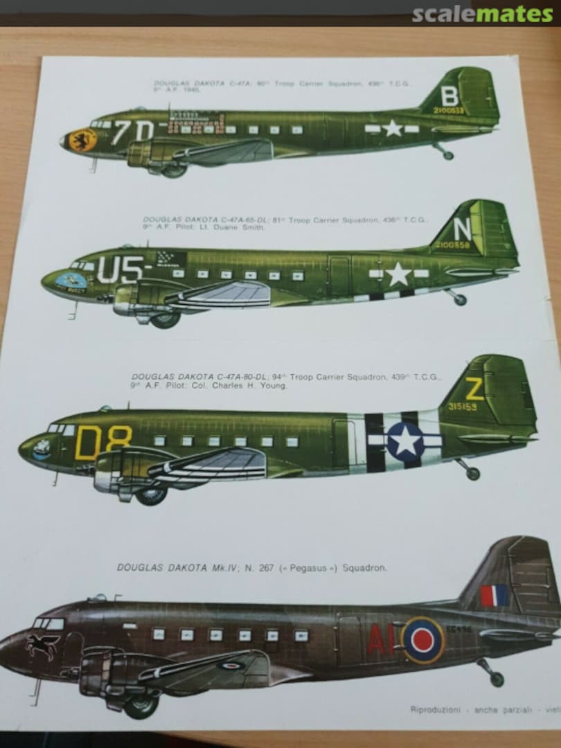 Contents Douglas DC-3 59 ESCI