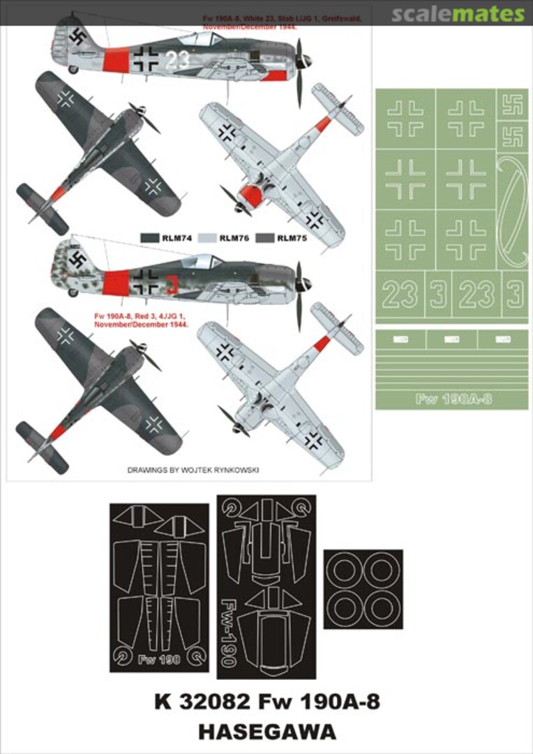 Boxart Fw 190A-8 K32082 Montex