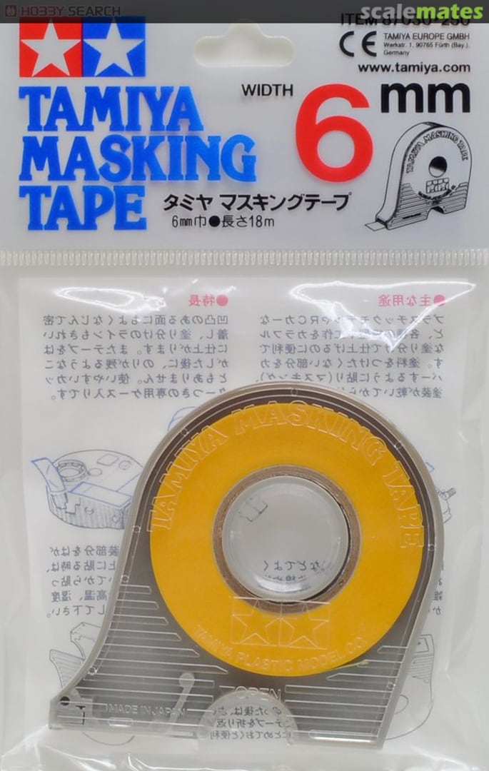 Boxart Tamiya Masking Tape 6mm x 18m 87030 Tamiya