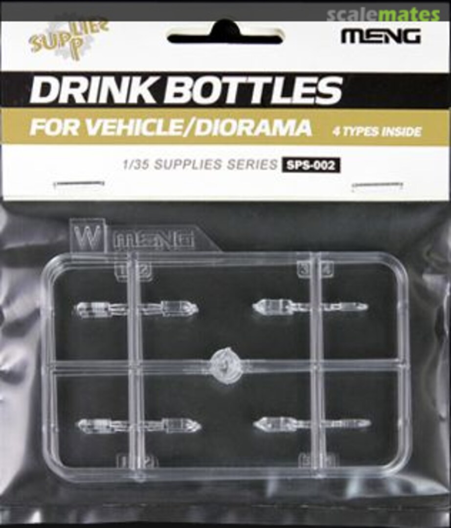 Boxart Drink Bottles SPS-002 Meng Model