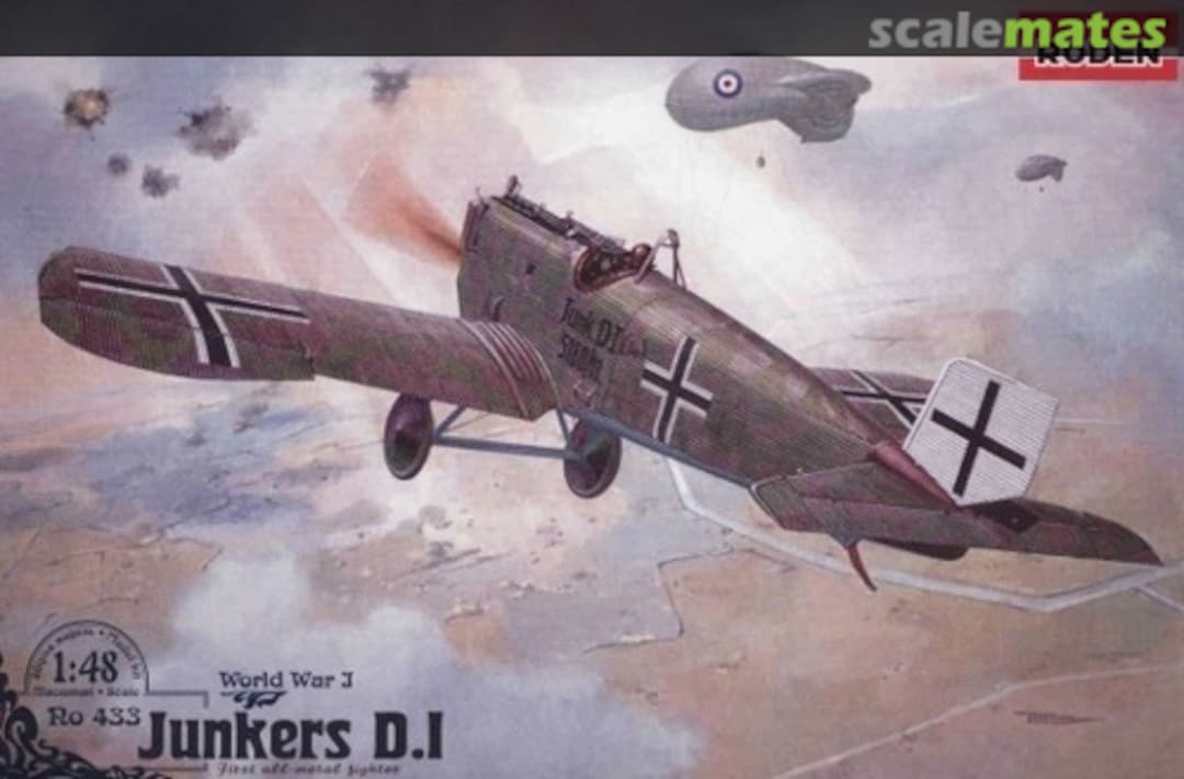 Boxart Junkers D.I (early) 433 Roden