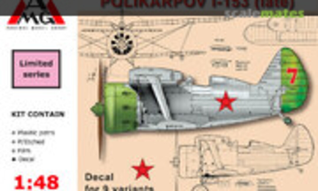 1:48 Polikarpov I-153 (AMG 48308)