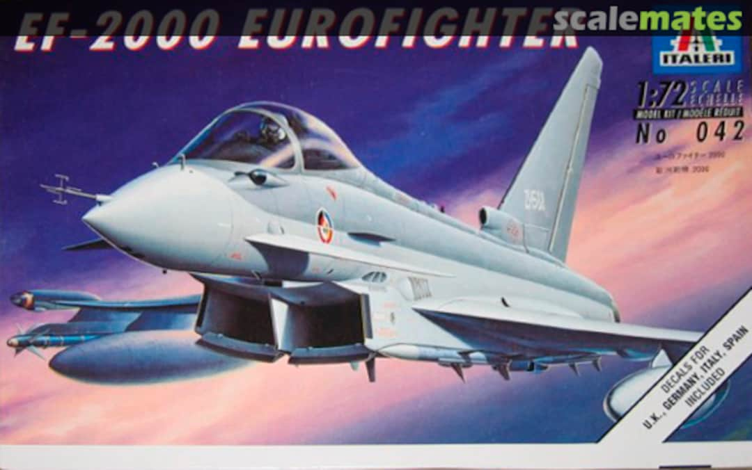 Boxart EF-2000 Eurofighter 042 Italeri