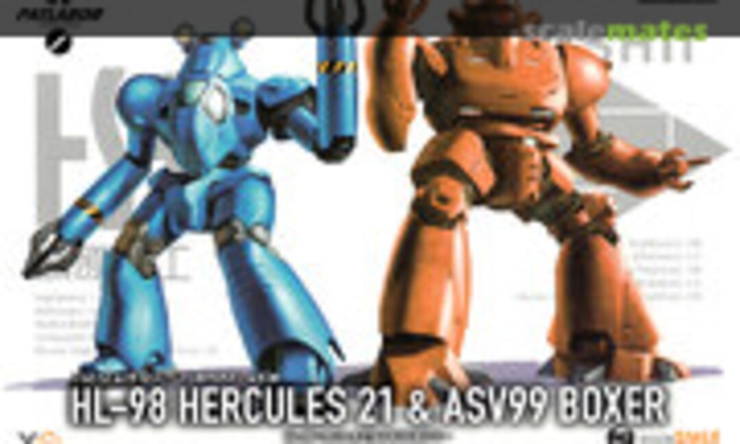 1:60 HL-98 Hercules 21 &amp; ASV99 Boxer (Good Smile Company 165656)