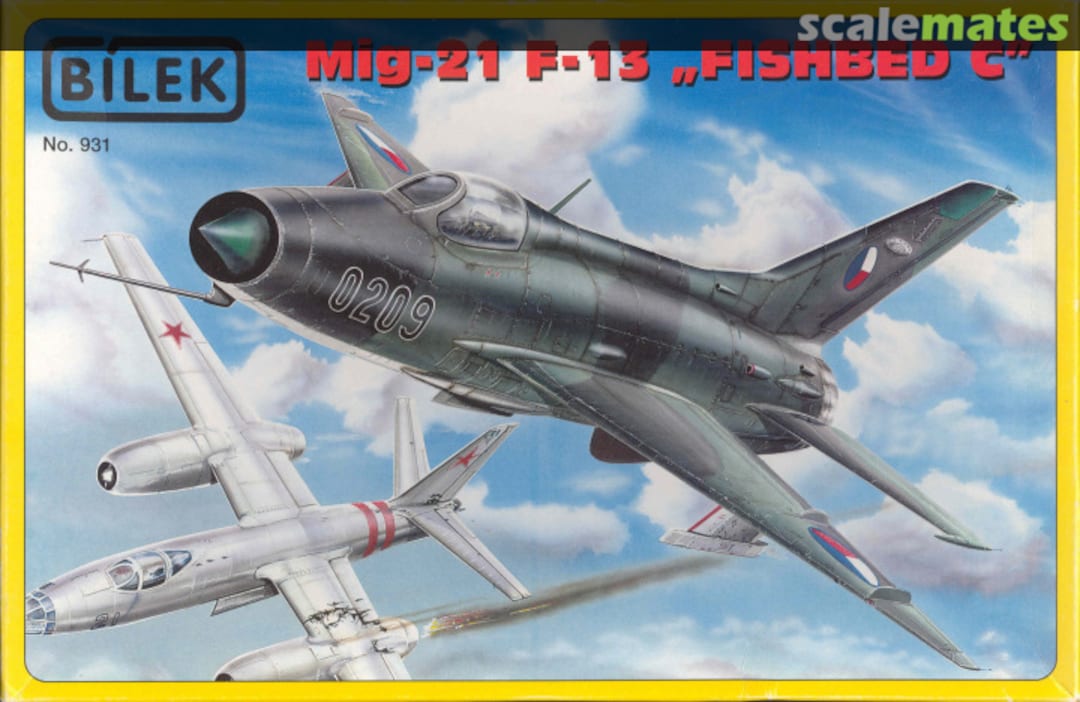 Boxart MiG-21F-13 "Fishbed C" 931 Bilek