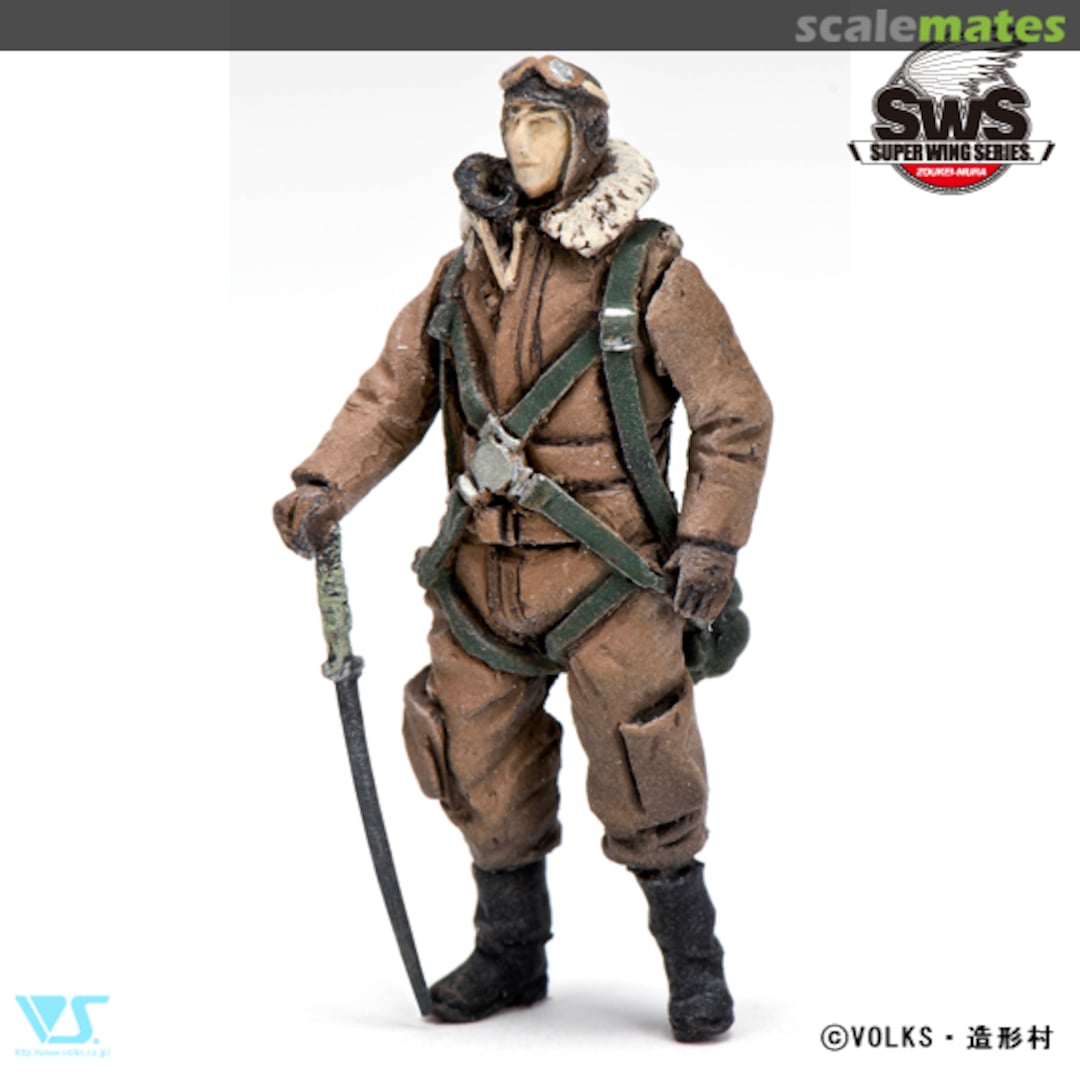 Boxart Standing Pilot Figure SWS48-01-F02 Zoukei-Mura