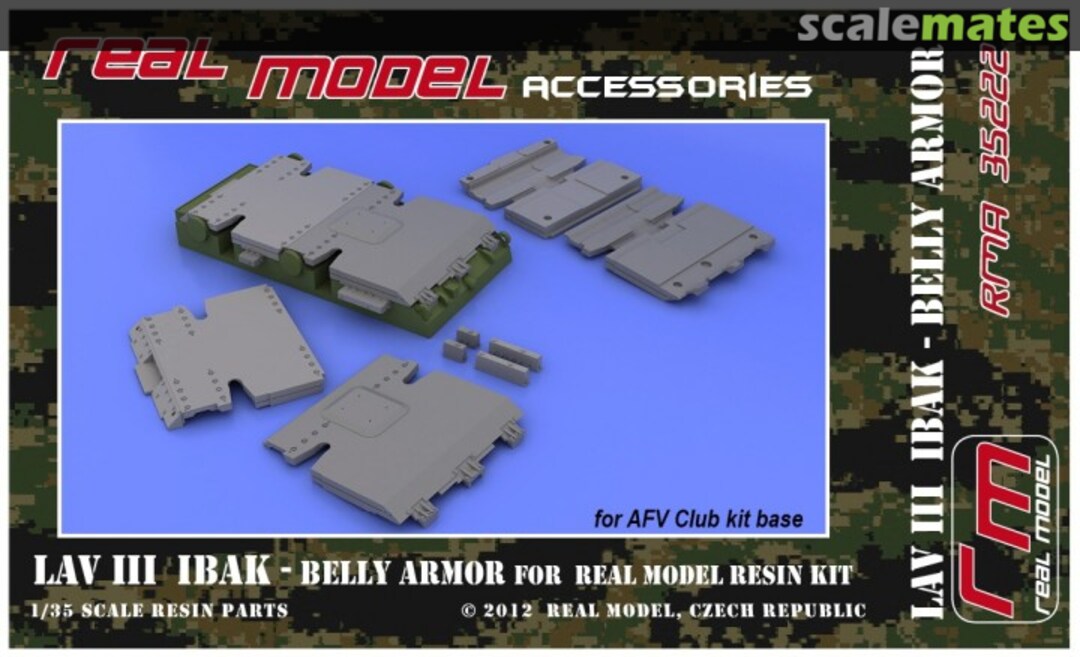 Boxart LAV III IBAK- Belly Armor RMA35222 Real Model