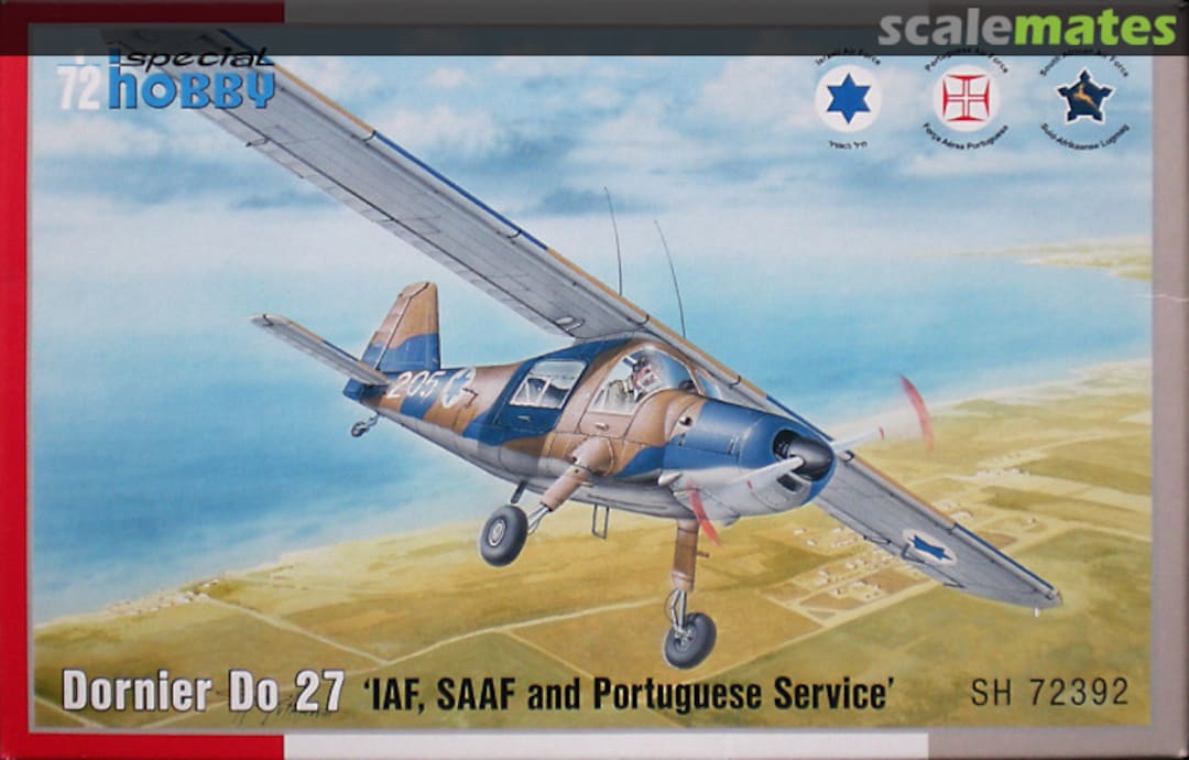 Boxart Dornier Do 27 SH72392 Special Hobby