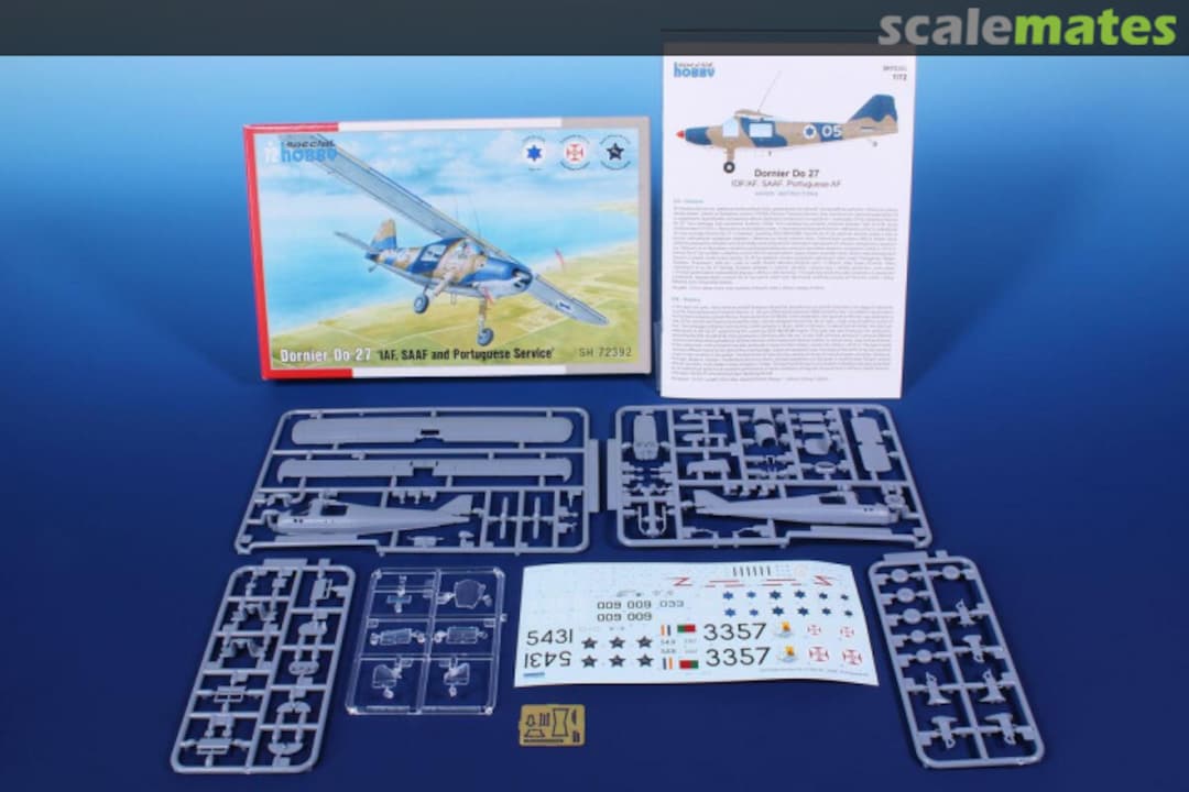 Contents Dornier Do 27 SH72392 Special Hobby