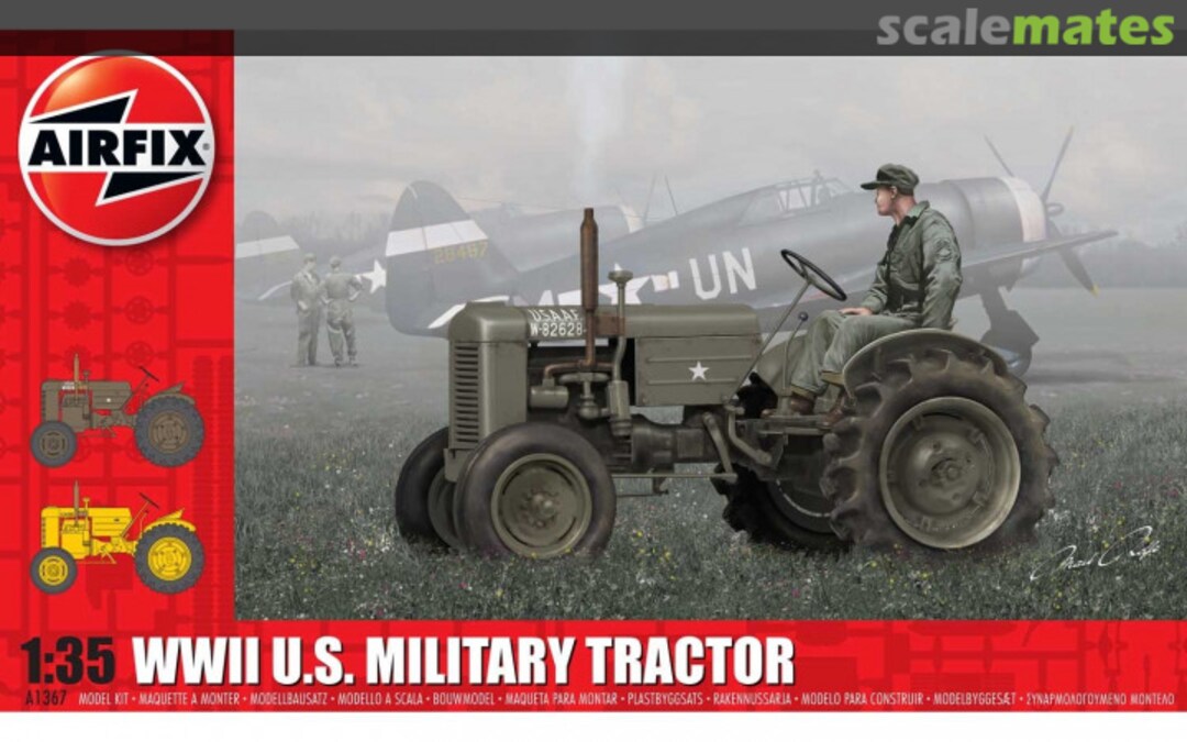 Boxart U.S. Tractor A1367 Airfix