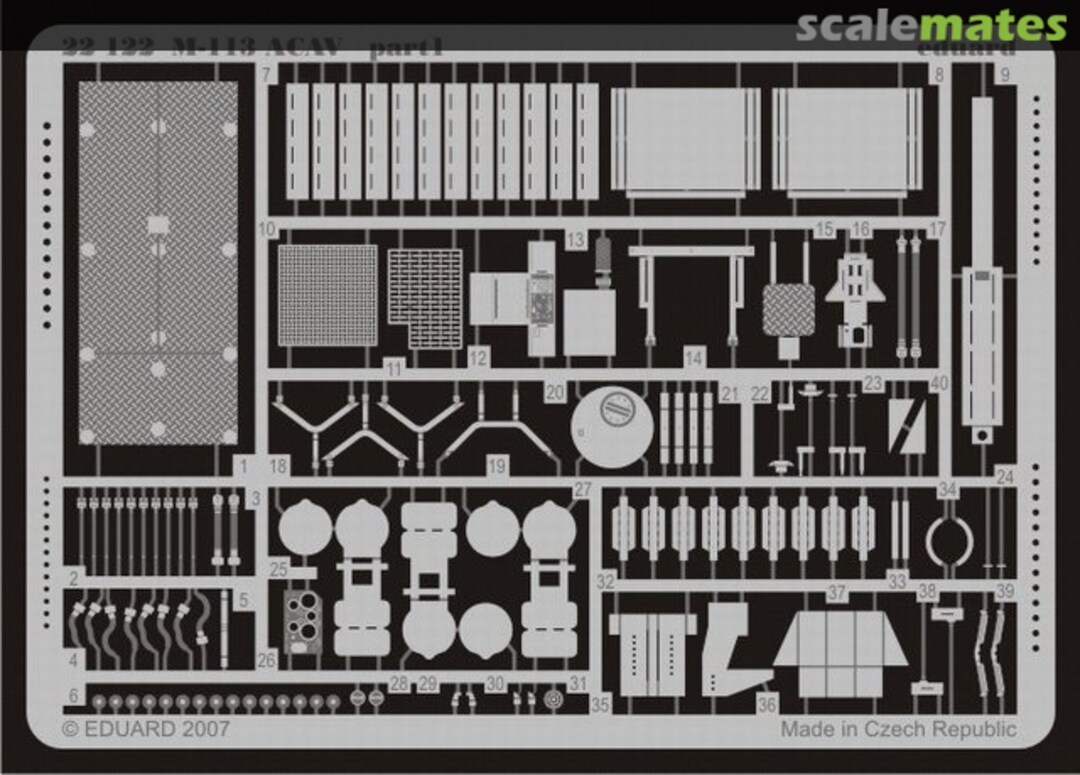 Boxart M-113 ACAV 22122 Eduard