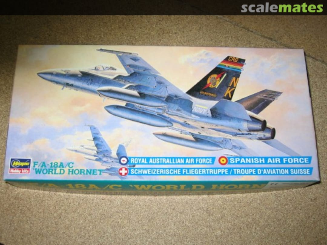 Boxart F/A-18A/C `World Hornet´ 02880 Hasegawa