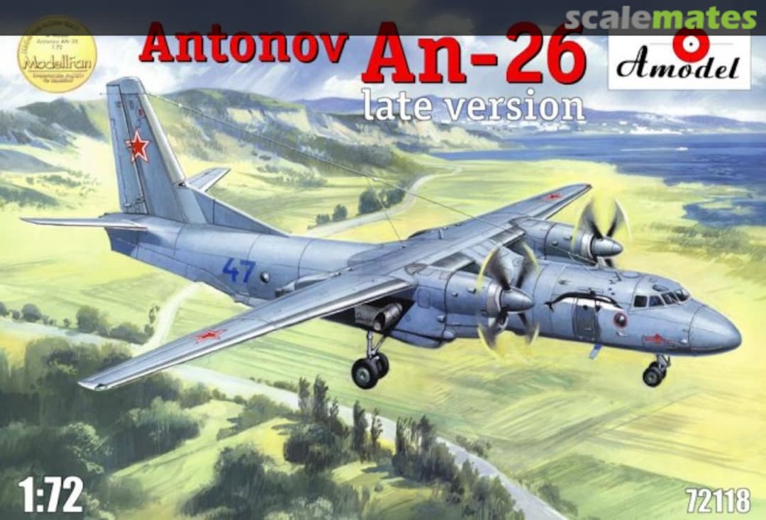 Boxart Antonov An-26 72118 Amodel