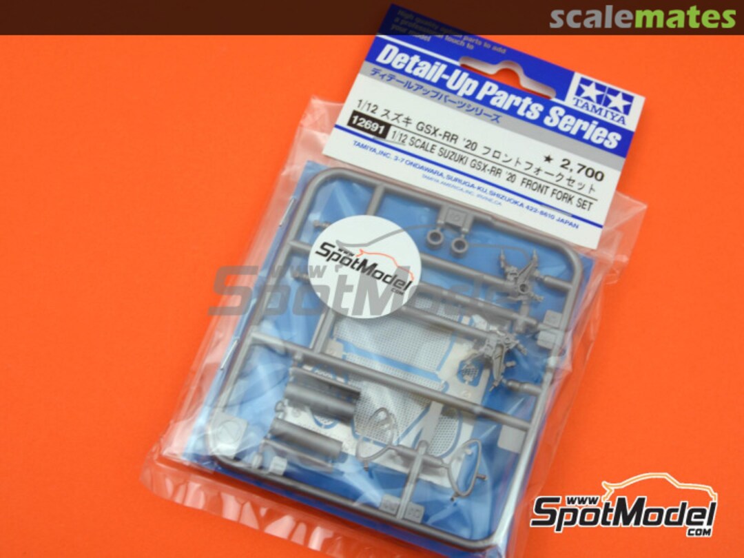 Boxart Suzuki GSX-RR `20 Front Fork Set 12691 Tamiya