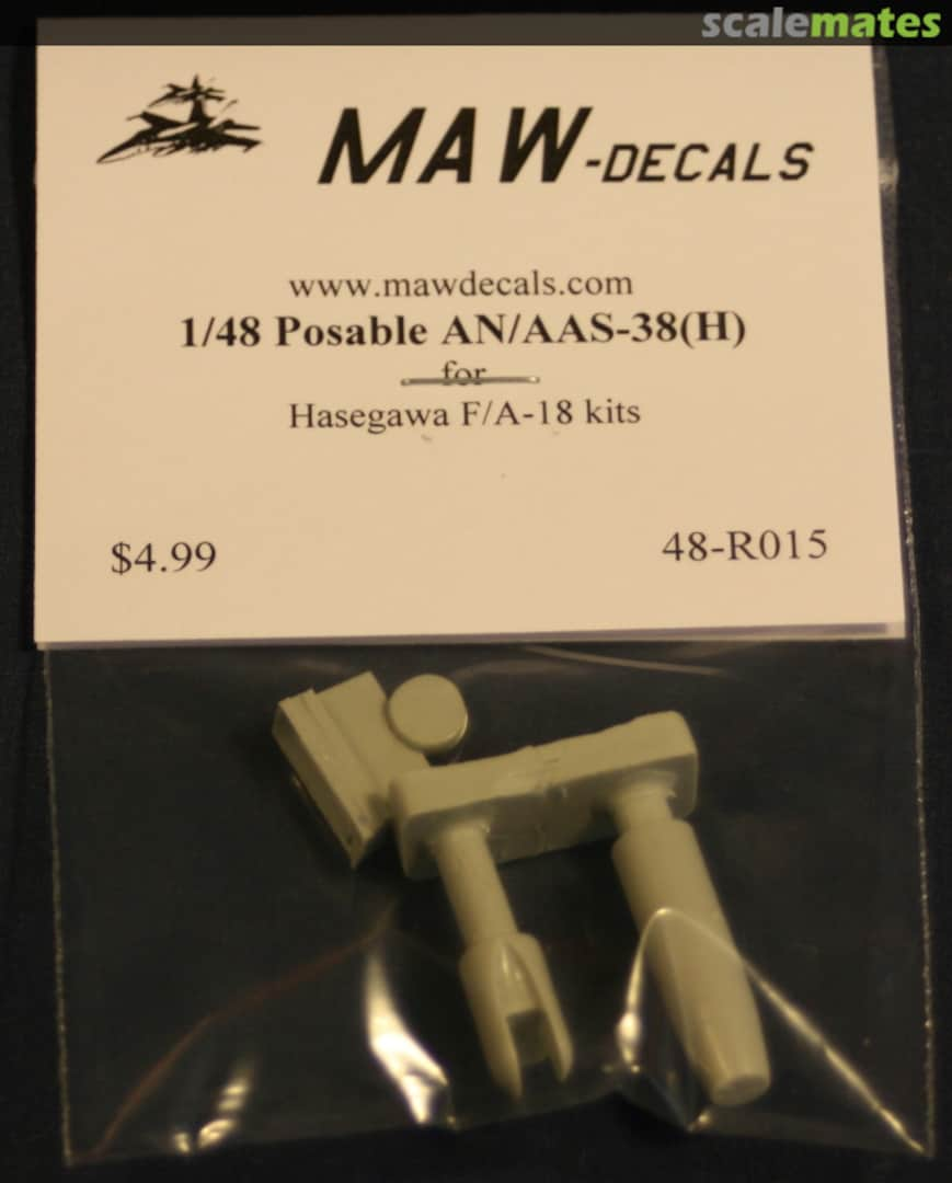 Boxart Posable AN/AAS-38 48-R015 MAW-Decals