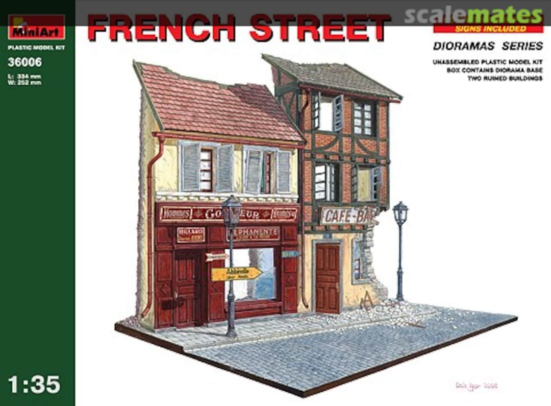 Boxart FRENCH STREET 36006 MiniArt