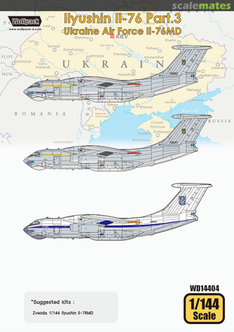 Boxart Ilyushin Il-76 Part.3 WD14404 Wolfpack