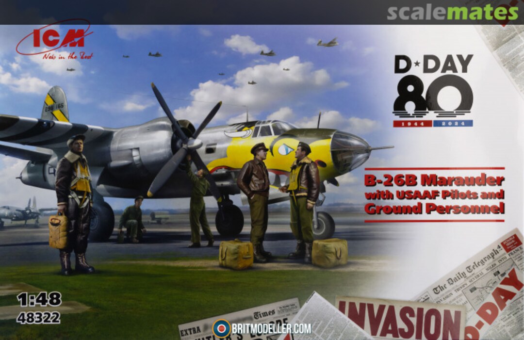 Boxart B-26B Marauder 48322 ICM