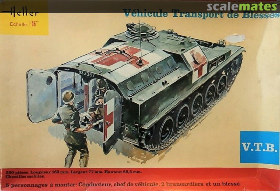 Boxart Véhicule Transport de Blessés V.T.B. 787 Heller