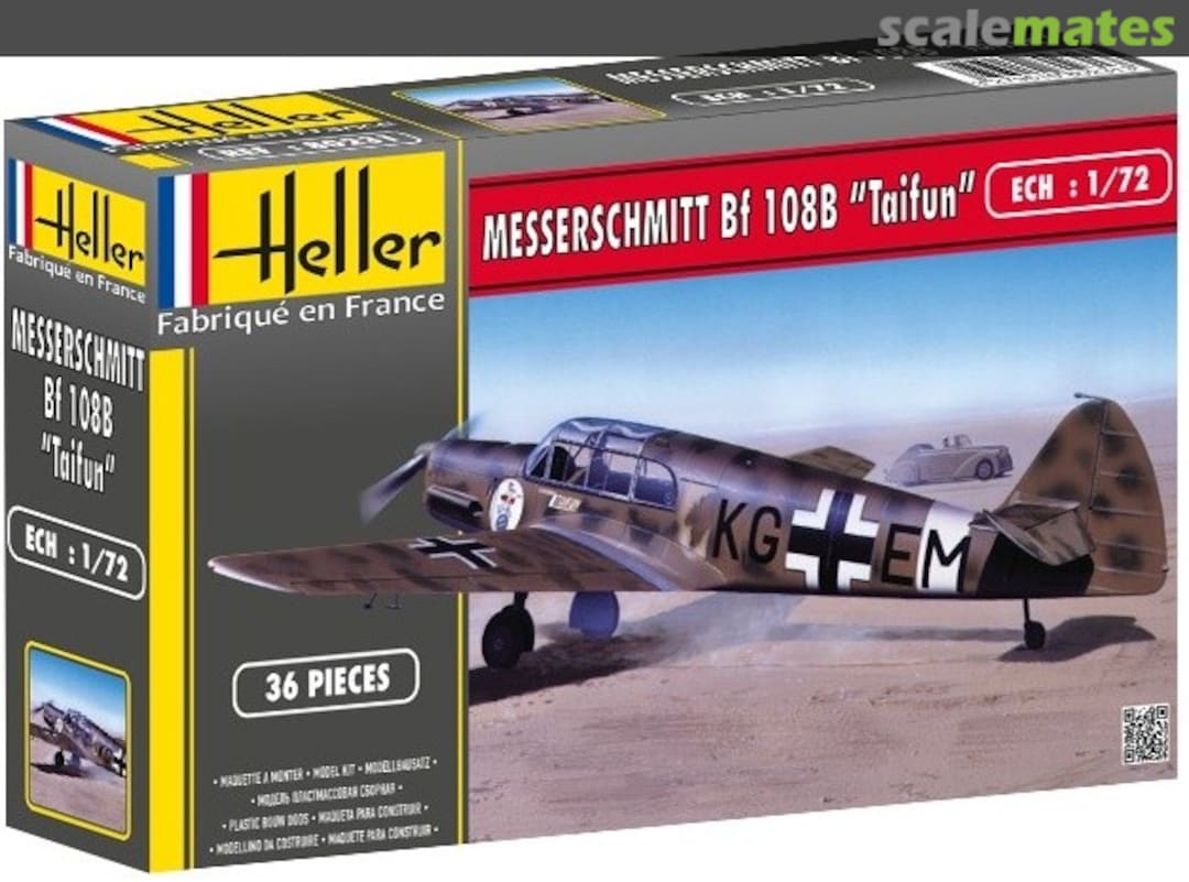 Boxart Messerschmitt Bf 108B "Taifun" 80231 Heller