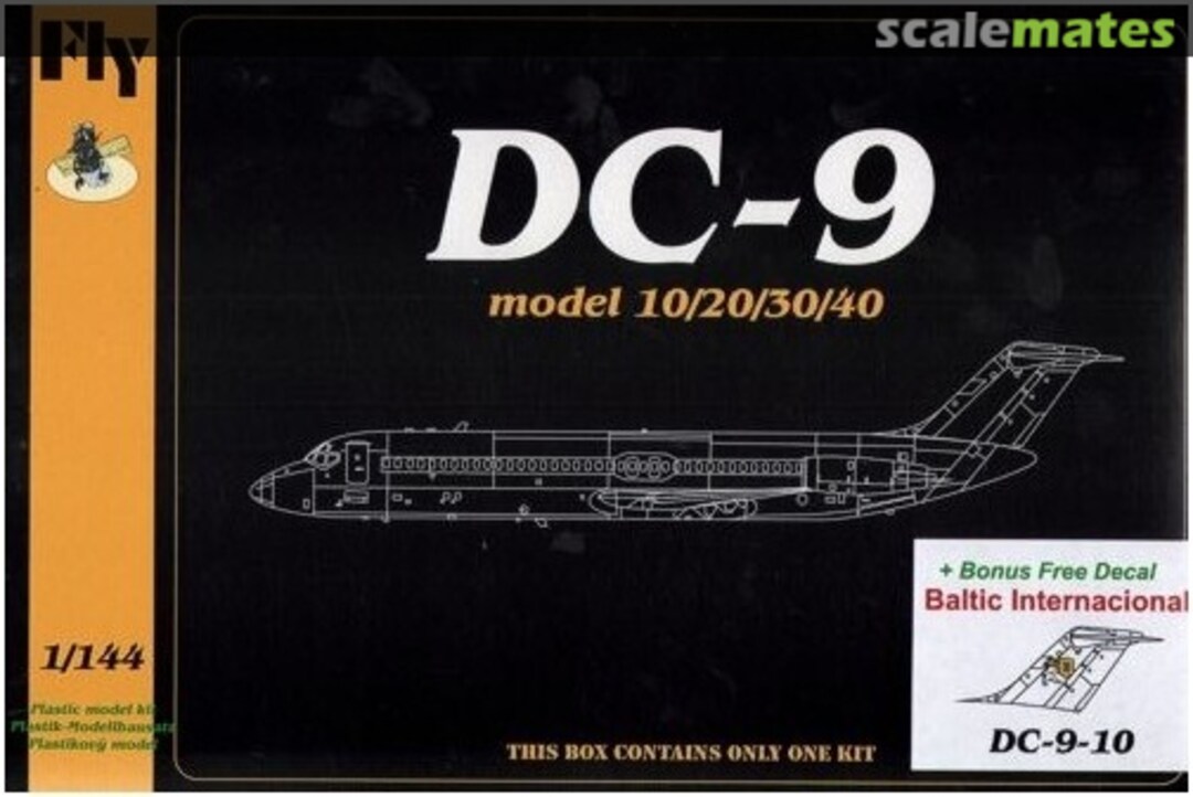 Boxart DC-9 model 10/20/30/40 14427 Fly