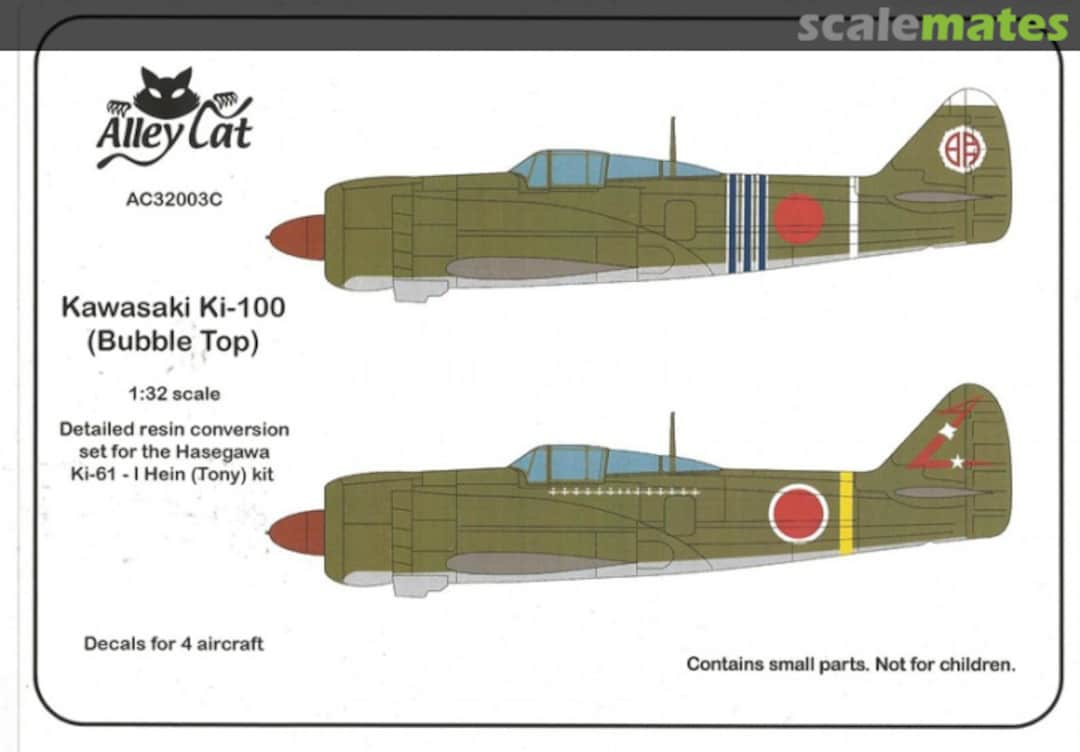 Boxart Kawasaki Ki-100 Bubble Top AC32003C Alley Cat