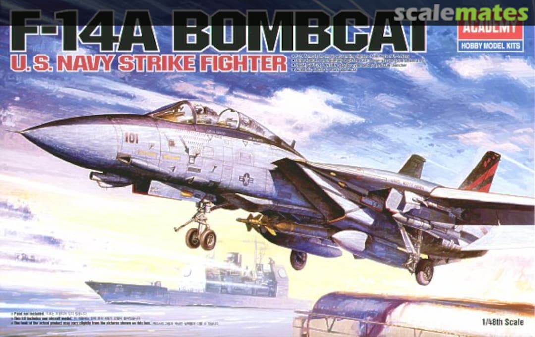 Boxart F-14A Bombcat 12206 Academy