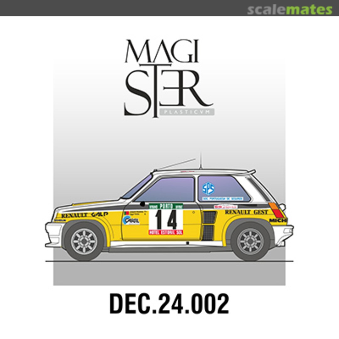 Boxart Renault 5 Turbo "Renault Galp" DEC.24.002 Magister Plasticum