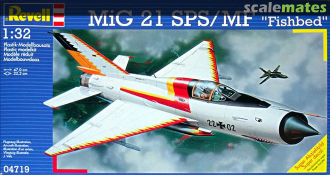 Boxart MiG 21 SPS/MF "Fishbed" 04719 Revell