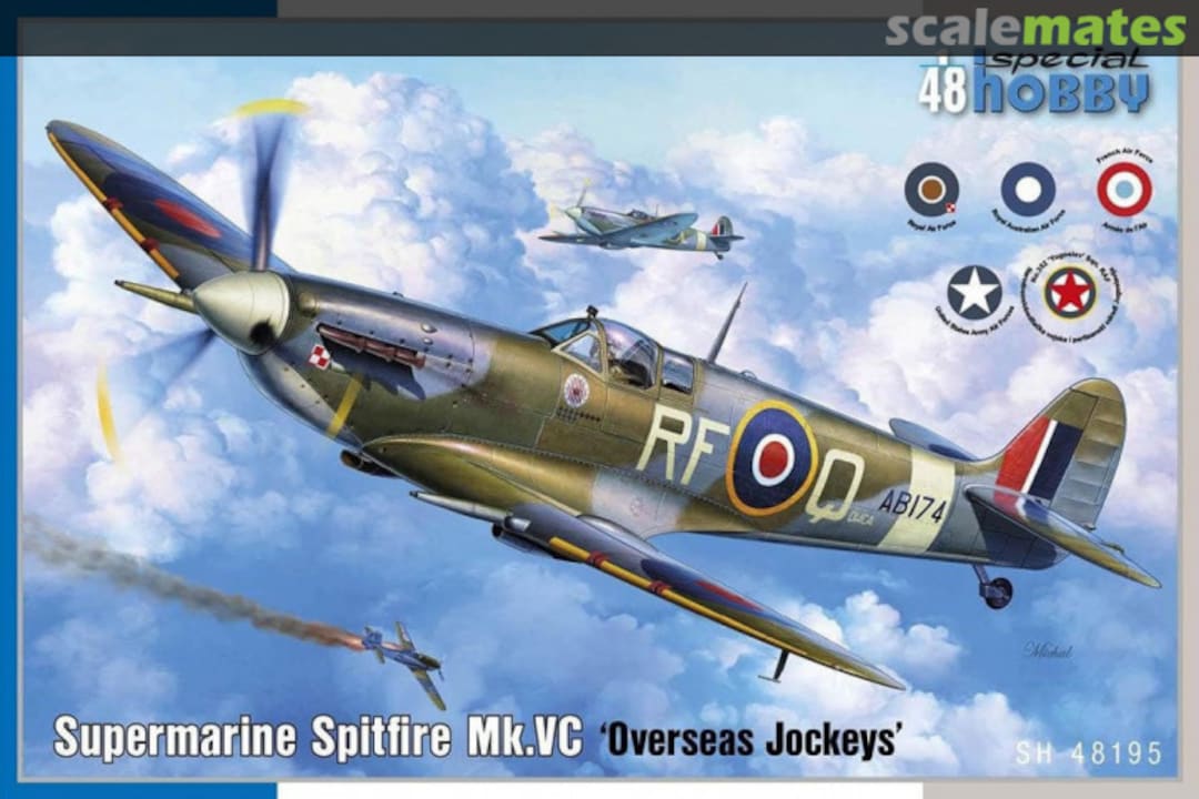 Boxart Supermarine Spitfire Mk.VC SH48195 Special Hobby