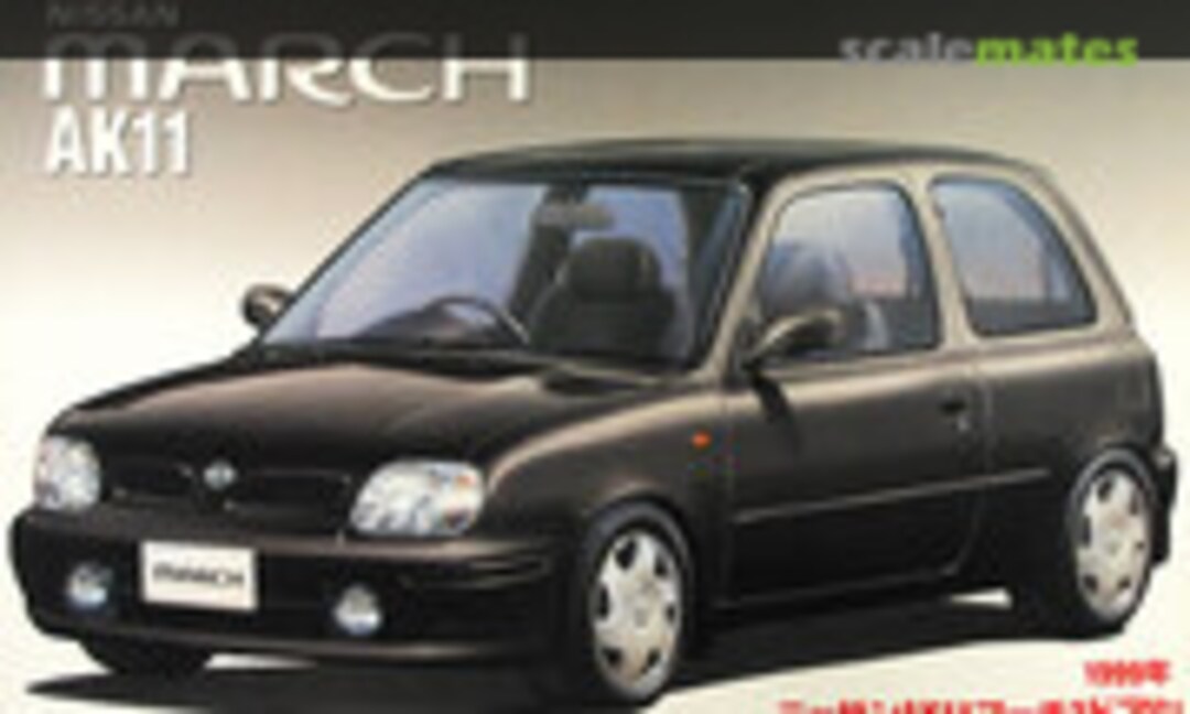 1:24 Nissan March AK11 3door G# 1999 (Fujimi 18635)