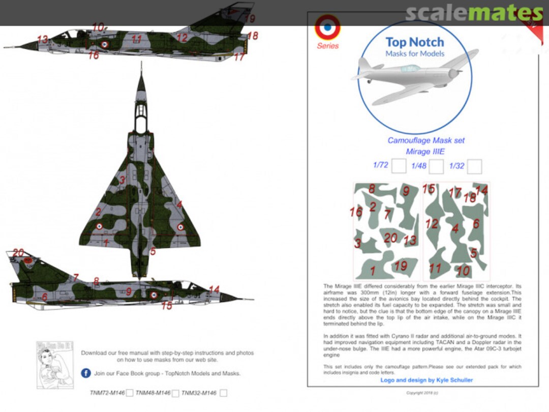 Boxart Mirage IIIE TNM72-M146 TopNotch