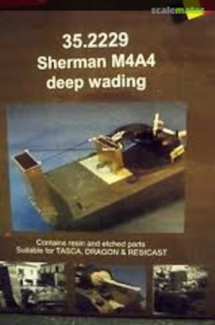 Boxart Sherman M4A4 Deep Wading 35.2229 Resicast