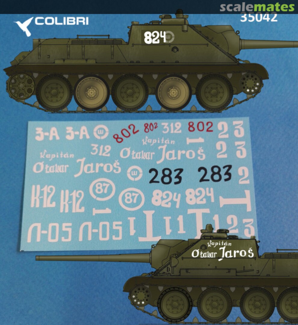 Boxart Su-85 35042 Colibri Decals