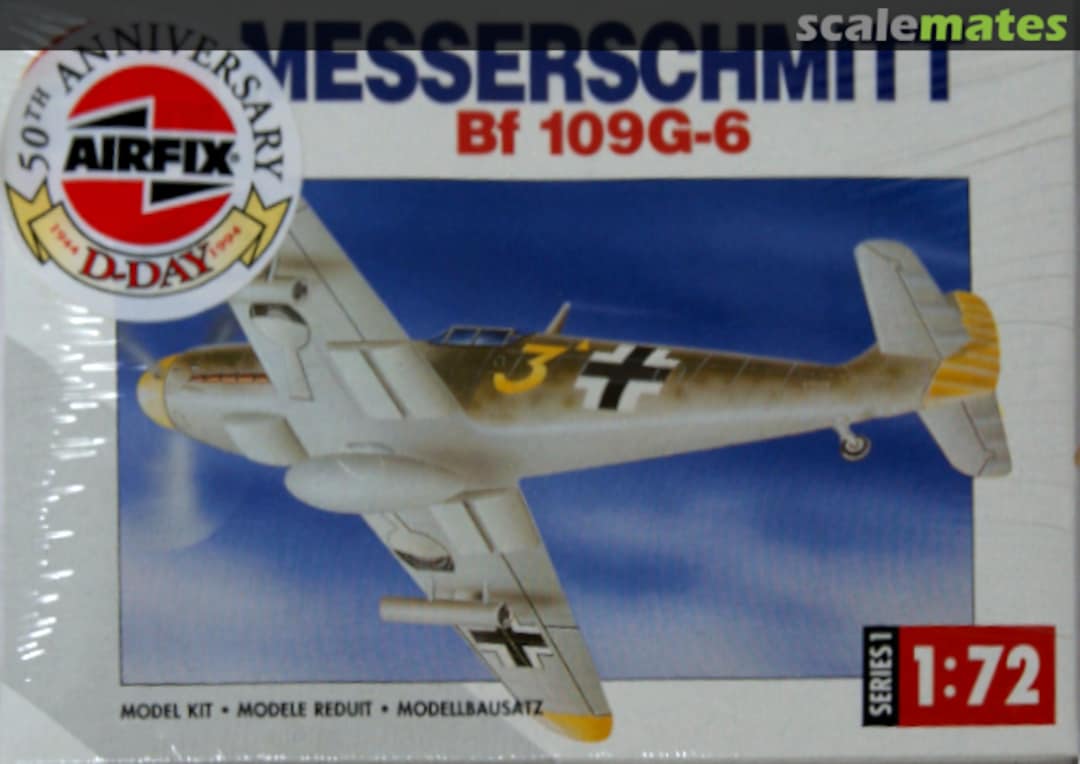 Boxart Messerschmitt Bf 109G-6 01072 Airfix