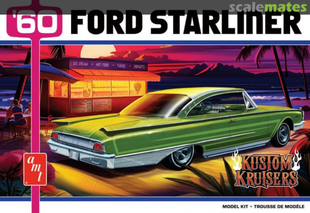 Boxart '60 Ford Starliner 1472 AMT